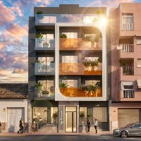 Apartamento de primera planta con 2 dormitorios a pocos metros de la playa en Guardamar del Segura