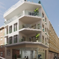 Estudio en planta baja de nueva construcción cerca de la playa en el centro de Guardamar del Segura