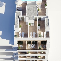 Ático obra nueva zona Playa del Cura Torrevieja