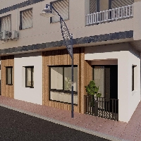 Planta baja obra nueva centro Santiago de la Ribera