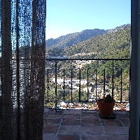 Apartamento rústico con vistas