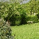 Jardin rincón con banco