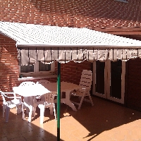 Piso con gran patio
